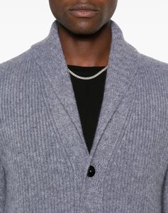 2025 nouveau basique Style quotidien pull 100% coton tricot noir tricot col en v hommes tricots Cardigan tricots bonbons bande hommes tricots - Product Image 4