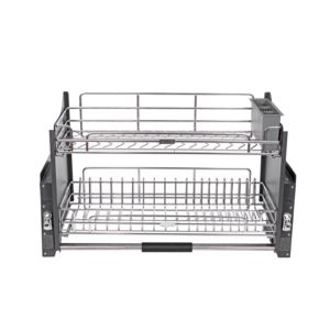 High Quality Modern Pull Down Kitchen <b>Cabinet</b> Storage Shelves Elevator Lifting Pull 201 304ss Basket Kitchen High Pantry up Bask - Product Image 1