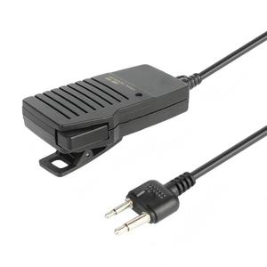 ไมโครโฟนลำโพง HM-46 ปลั๊กคู่ 2 พินสำหรับอะไหล่ซ่อมวิทยุสองทางแบบใช้มือถือของ <span class=keywords><strong>ICOM</strong></span> - Product Image 1