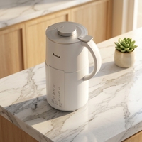 Appareil de cuisine électrique portable, commande tactile, 6 fonctions de chauffage en acier inoxydable, fonctionnement automatique, faible bruit, usage domestique
