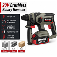 Perceuse-visseuse sans fil rechargeable 420W 4500/min, marteau perforateur rotatif électrique