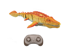 LONGXI - Juguetes de Dinosaurio Mosasaurio con Control Remoto para Niños 2023, Juguetes de Simulación de Dinosaurios con Control Remoto de 2.4G y 4 Canales, Robot - Product Image 1