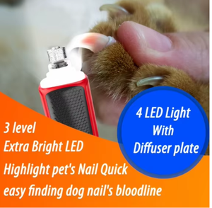 Meilleures ventes : Coupe-griffes électrique automatique de luxe 7 vitesses pour animaux de compagnie, en plastique, avec batterie puissante, pour le toilettage des chats et des chiens - Product Image 3