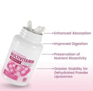 Oem תוספת אישית יצרן פרטי תווית תזונה multitamin מינרלים רב ויטמינים עבור נשים - Product Image 3