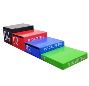 Set di Box Pliometrici in Schiuma Morbida di Alta Qualità per Allenamento Fitness, Attrezzatura Combinata 4 in 1 per Allenamento Pliometrico - Product Image 3