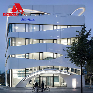 ACM matériaux composites en aluminium pour 4mm matériau d'<span class=keywords><strong>architecture</strong></span> panneau de mur de bâtiment matériau de façade - Product Image 1