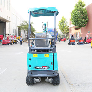 Mini escavatore durevole ed efficiente in termini di consumo di carburante con oscillazione a coda Zero, ideale per attività di demolizione e movimento terra - Product Image 4