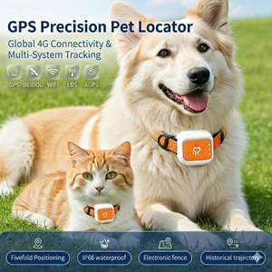 Collier de suivi GPS intelligent pour animaux de compagnie avec suivi de localisation en temps réel pour chiens et chats, étanche IP66 - Product Image 1