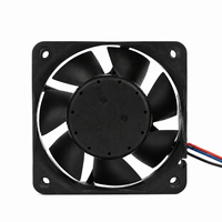 Ventilador de Refrigeración Original Delta DC24V 0.36A 5V 12V 48V AC 60X60X25mm 6025 6CM de Alto Flujo de Aire con Doble Rodamiento de Bolas AFB0624EH-T8YL para Inversor