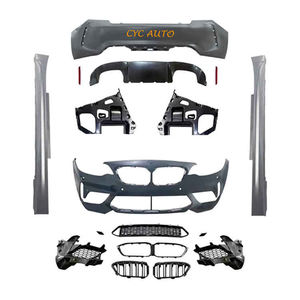 Kit carrosserie matériau PP F87 M2 <span class=keywords><strong>CS</strong></span> look Pare-chocs avant Pare-chocs arrière Jupes latérales pour BMW Série 2 F22 F23 bodykit - Product Image 6