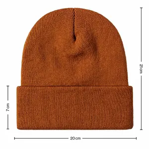 Gorro de punto de invierno, gorro con letras bordadas, gorro de lana cálido para hombres y mujeres, gorros Unisex de hip-hop sólidos