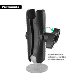 VINmounts 2.25-inch dual socket arm, 8.3-inch dual socket arm, compatible <b>with</b> RAM and 2.25-inch D-ball <b>mount</b> assemblies - Product Image 2