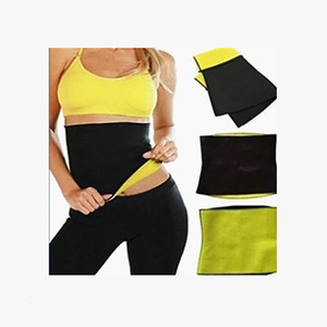 Cinturón Moldeador de Cintura SMLXLXXL para Fitness, Yoga y Soporte Abdominal, Negro por Dentro y Amarillo por Fuera - Product Image 2