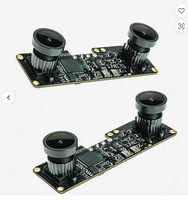 VR 4MP Dual-Objektiv Synchronisations-USB-Kamera Weitwinkel Hochgeschwindigkeits 1080P 60fps 114 Grad Verzerrungsfreies Objektiv 3D Stereo-Kamera