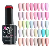 Hema Free TPO Free XGM NAILS Factory Gel Polish Set Logo personnalisé Votre propre marque Couleur Gel Polish Wholesale
