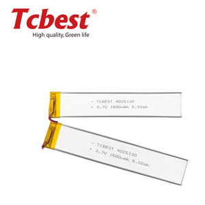 电动工具用可充电聚合物锂电池<span class=keywords><strong>3</strong></span>.7V 4025130 1500毫安时锂离子蓄电池 - Product Image 5