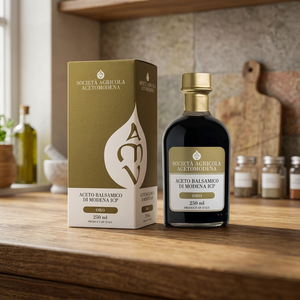 12 <b>Bottles</b> Per Box 250 ml Gold PGI Balsamic <b>Vinegar</b> of Modena Liquid Form - Product Image 2