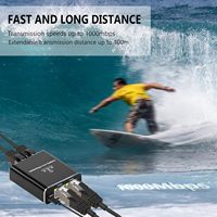 Gigabit 1000Mbps Ethernet Splitter Adapter POE Switch RJ45 Internet Hub untuk 1-3 perangkat penjual panas produk jaringan Switch