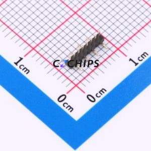 HX PZ1.0-1x8P TP-YQ Pin Header SMD,P=1mm Connector ( Pin Structure: 1x8P )( Pitch: 1mm )( Round Pin / Square Pin: Pin Header ) - Product Image 1