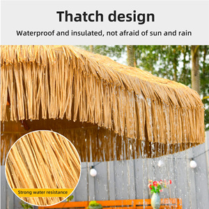 Parasol de Jardin de Haute Qualité, Fabricant de Mobilier d'Extérieur, Parasol de Plage Commercial en Aluminium pour Parasol en <span class=keywords><strong>Paille</strong></span> - Product Image 5