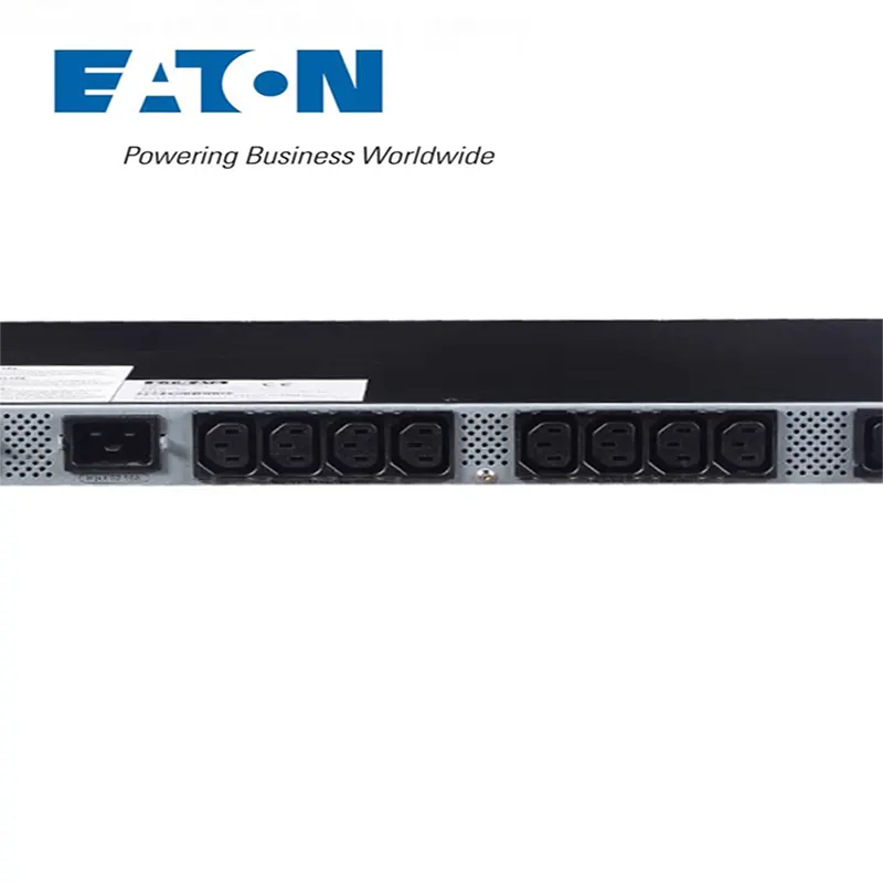 이튼 EATS30N ATS 랙 PDU, 1U, 입력 유선식, 최대 7.4 kW, 30A, 200-240V, 출력 유선식, ATS 자동 전송 스위치