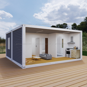 Nhà tiền chế cắm trại Caravan trại lao động tạm thời và bệnh viện prefab sử dụng nhà CONTAINER Gói phẳng trong dự án - Product Image 4