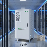Stabilisateur de tension automatique triphasé à moteur servo haute précision 6 kVA, 15 kVA, 20 kVA pour l'automatisation industrielle OEM