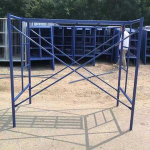 โครงเหล็กเคลื่อนที่ Q235 สำหรับงานก่อสร้าง โครงเหล็กสีเหลือง ชุดนั่งร้านแบบหลายทิศทาง - Product Image 5