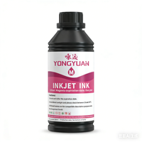 Etiqueta Brillante de Alta Calidad de 250 ml y 500 ml, Etiqueta de Cristal con Tinta UV DTF para Cabezales de Impresión Eps XP600 I3200 I1600 DX5 DX7 TX800 RICOH G5 G6