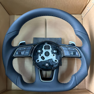 Volant sport en cuir JIANSHAN pour modèles <span class=keywords><strong>Audi</strong></span> B9/B8/<span class=keywords><strong>Q5</strong></span>/Q3/A3/A4/A5/A7/S3/S4/Rs3 - Product Image 6