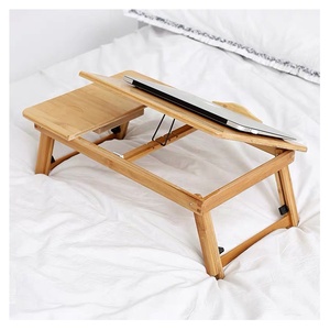Bàn làm việc máy tính bằng tre hiện đại Lapmate, bàn <span class=keywords><strong>laptop</strong></span> gấp gọn, bàn làm việc trên giường, bàn <span class=keywords><strong>laptop</strong></span> gấp gọn - Product Image 2