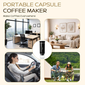 Cafetera Eléctrica Portátil Recién Llegada, Mini Cafetera Espresso Inalámbrica, Recargable por USB para Automóvil y Actividades al Aire Libre - Product Image 6