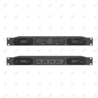 OEM EIF ET2350/4350 1U Raf Tipi 2/4 Kanal 350W 4 Ohm Profesyonel Dijital Güç Amplifikatörü, Sahne Kullanımı için Metal Gövdeli
