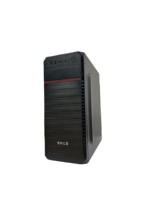 OEM M-ATX Mid Tower Aluminum Alloy SPCC ABS Black Computer Case USB3.0 Side Window 7 Expansion Slots Gaming Office/Home Use