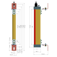 JEJOR Dispositif d'élimination de l'électricité statique Barre d'ioniseur ESD dissolvant électrostatique industriel antistatique