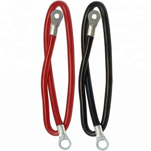 Cable inversor <span class=keywords><strong>de</strong></span> energía <span class=keywords><strong>de</strong></span> batería roja <span class=keywords><strong>de</strong></span> calibre 25mm2 25mm 35mm 10MM 4AWG 2/0 AWG <span class=keywords><strong>para</strong></span> barco marino Solar Rv coche motocicleta - Product Image 2