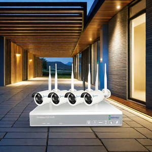 1080P Bullet wifi thông minh CCTV Camera IP66 không thấm nước với tầm nhìn ban đêm CMOS cảm biến 4-kênh hệ thống không dây NVR Bộ dụng cụ cho nhà - Product Image 6