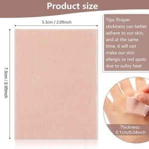 Anti-wear Heel <b>Pads</b> for Women Invisible Feet Callus Protectors Breathable <b>Cushion</b> Liners for Blisters Loose Shoes Cosmetic - Product Image 2