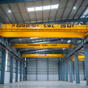 Grue à double poutre de 15 tonnes pour la manutention de matériaux industriels, le levage en entrepôt et les opérations en usine - Product Image 1