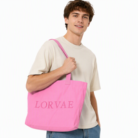 Sac fourre-tout pliable en toile de coton PP, fermeture éclair, couleurs et tailles personnalisables, spacieux, pour les trajets quotidiens et les loisirs – Grande Vente