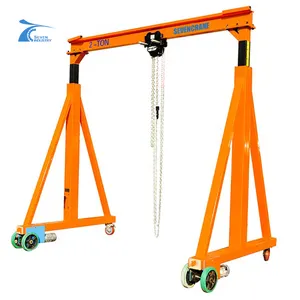 ISO CE Small A Frame Gantry 1 Ton 2 Ton 3 Ton 5 Ton Portable Mobile Gantry Crane 1 Ton