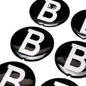 Pegatinas personalizadas de epoxi para logotipos de coches Hongxian, etiquetas autoadhesivas de PVC para carcasas de plástico y hardware. - Product Image 5