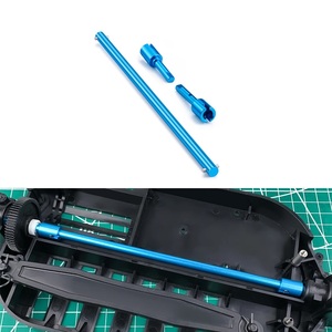 Eje de transmisión Central de aleación de aluminio caliente y conjunto de junta de hélice diferencial para Tamiya TT01 piezas de mejora 1/10 accesorios de piezas de coche RC - Product Image 5