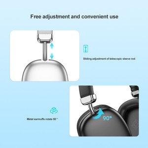 Bán buôn P9 Tai nghe không dây Over-ear Tai nghe sâu bass HIFI âm nhạc tai nghe thể thao PC/PS4 hàng không điện thoại di động - Product Image 4