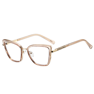 MS 82294 2025 Nuevas monturas de anteojos TR90 + Gafas ópticas de metal Bloqueo de luz azul Gafas graduadas personalizadas Lunettes De Luxe - Product Image 5