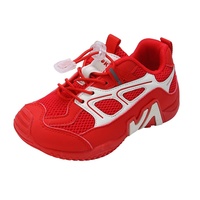 Chaussures de course légères et respirantes en maille pour enfants, baskets mi-mollet pour garçons et filles, semelle extérieure en caoutchouc, bande élastique, confortables