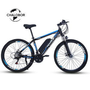<span class=keywords><strong>Vélo</strong></span> de montagne <span class=keywords><strong>électrique</strong></span> 26 pouces 21 vitesses 36V avec pneus larges, <span class=keywords><strong>vélo</strong></span> de route avec moteur <span class=keywords><strong>à</strong></span> moyeu arrière et batterie au lithium, pneus larges OEM Ebike - Product Image 2