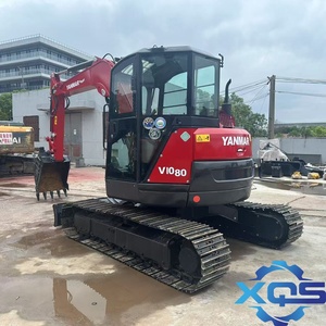 Excavadora Mini de Orugas Yanmar ViO80 de Segunda Mano de Japón, 8 Toneladas, Giro de Cola Cero, Bajas Horas de Trabajo, Motor, Bomba de Engranajes, Rodamientos, PLC Listo para Usar - Product Image 2
