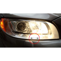 RZX Top Sale Smart City protección UV de largo alcance UHF RFID etiqueta adhesiva para faros etiquetas para gestión de identificación de automóviles/vehículos