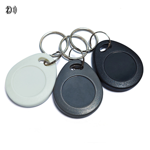 Programmier barer NFC-Schlüssel bund HF ISO14443A 13,56 MHz <span class=keywords><strong>MIFARE</strong></span> Ultraleichter EV1 ABS-RFID-Schlüssel anhänger für die Zugangs kontrolle - Product Image 3
